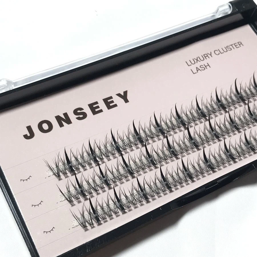 fishtail cluster lashes