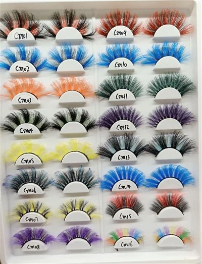 Color Lashes Strips
