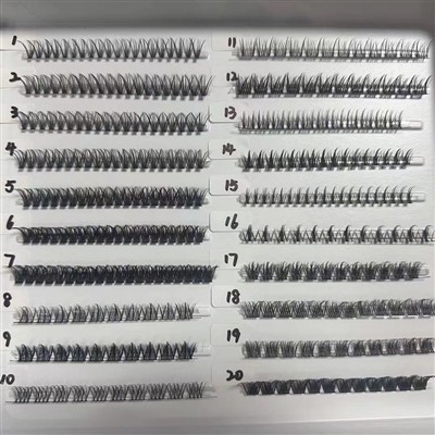 New Cluster Eyelash Extension Catalogue