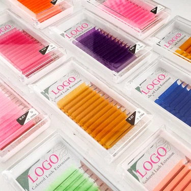 colored volume lash extensions colored volume lash extensions