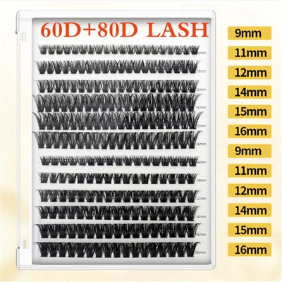 80d cluster lashes