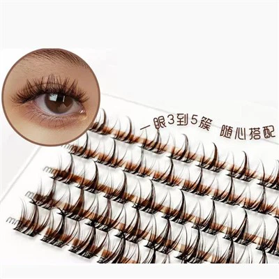 Brown Volume Lash Extensions