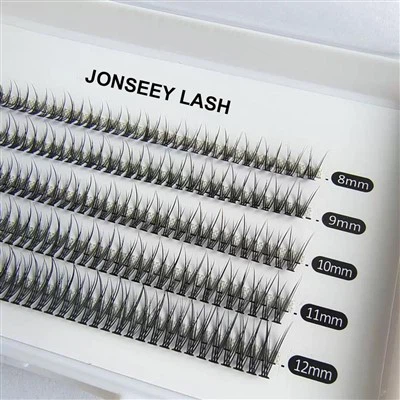 fishtail individual lashes